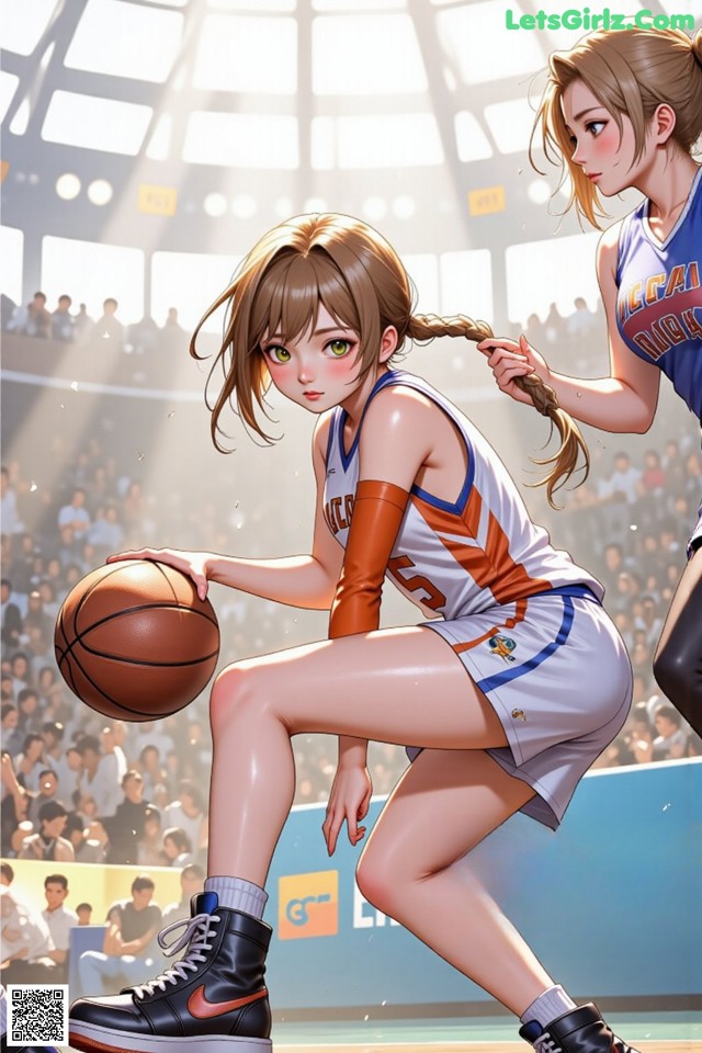 Hentai - Delicate Poise in the Game of Hoops Set.1 20250131 Part 9
